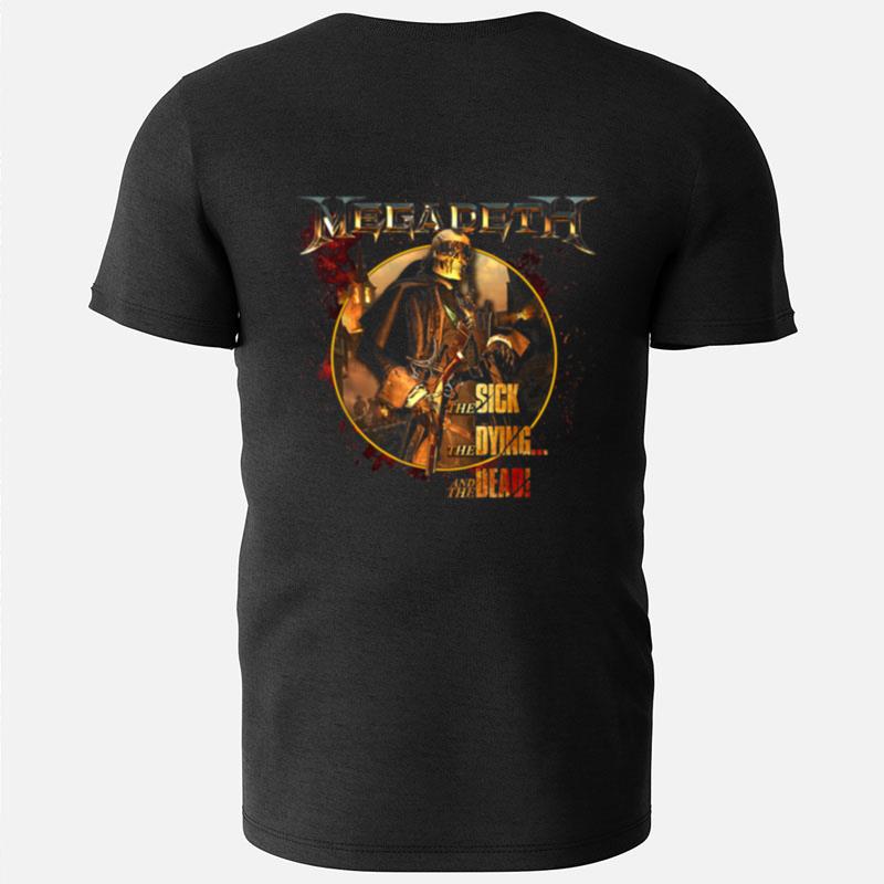 Megadeth The Sick The DyingAnd The Dead Album Art T-Shirts